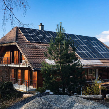 Solaranlage von Solarify auf Bauernhaus in Homberg