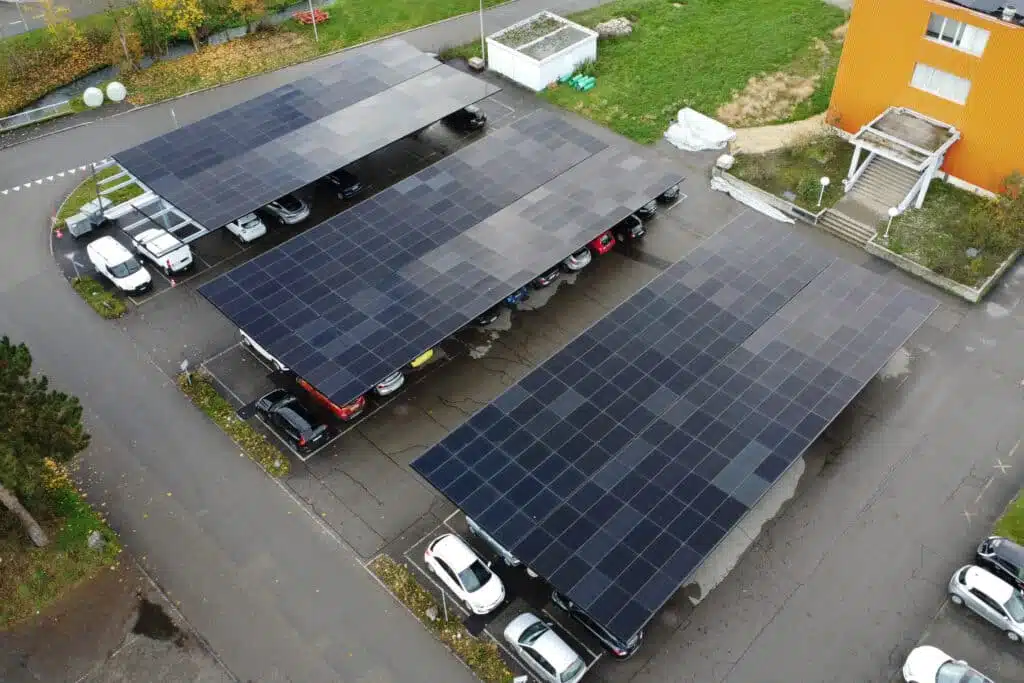 Installationsarbeiten Carport Deitingen