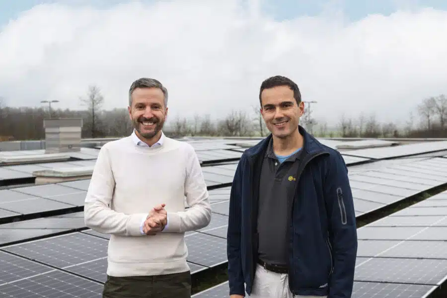 Timo Nührich (Clyde) und Aurel Schmid (Solarify)