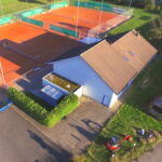 Projektfoto Dach vom Tennisclub Hochdorf ohne Solar