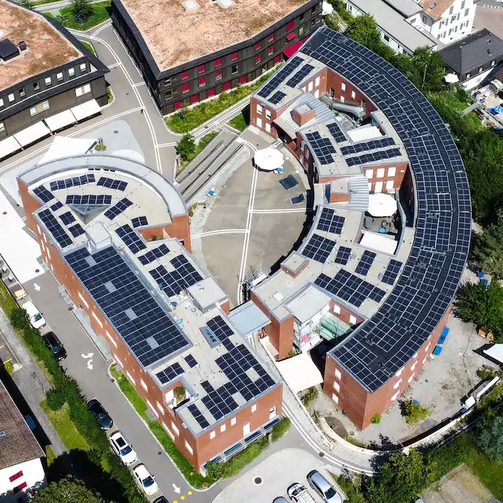 Solarify Solarprojekt Langnau am Albis Stiftung Tanne