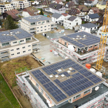 Solarify Solarprojekt Wohnsiedlung Gassenacherweg Roggwil