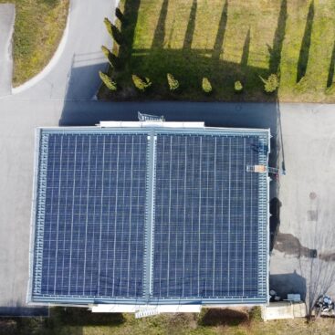 Solarify Solarprojekt Feuerwehrdepot und Werkhof Laupen
