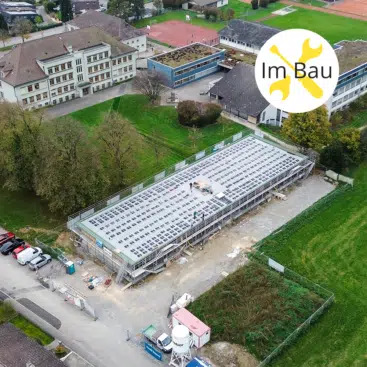 Solarify Solarprojekt Laupen Doppelkindergarten