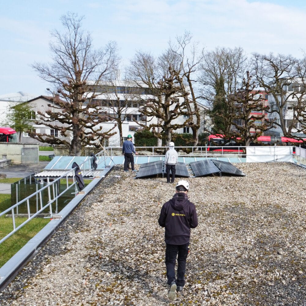 Solarify Solarprojekt Schosshaldenfriedhof