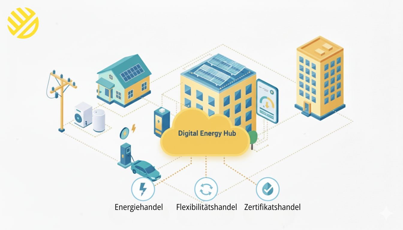 Stromvermarktung Solarify Digital Energy Hub