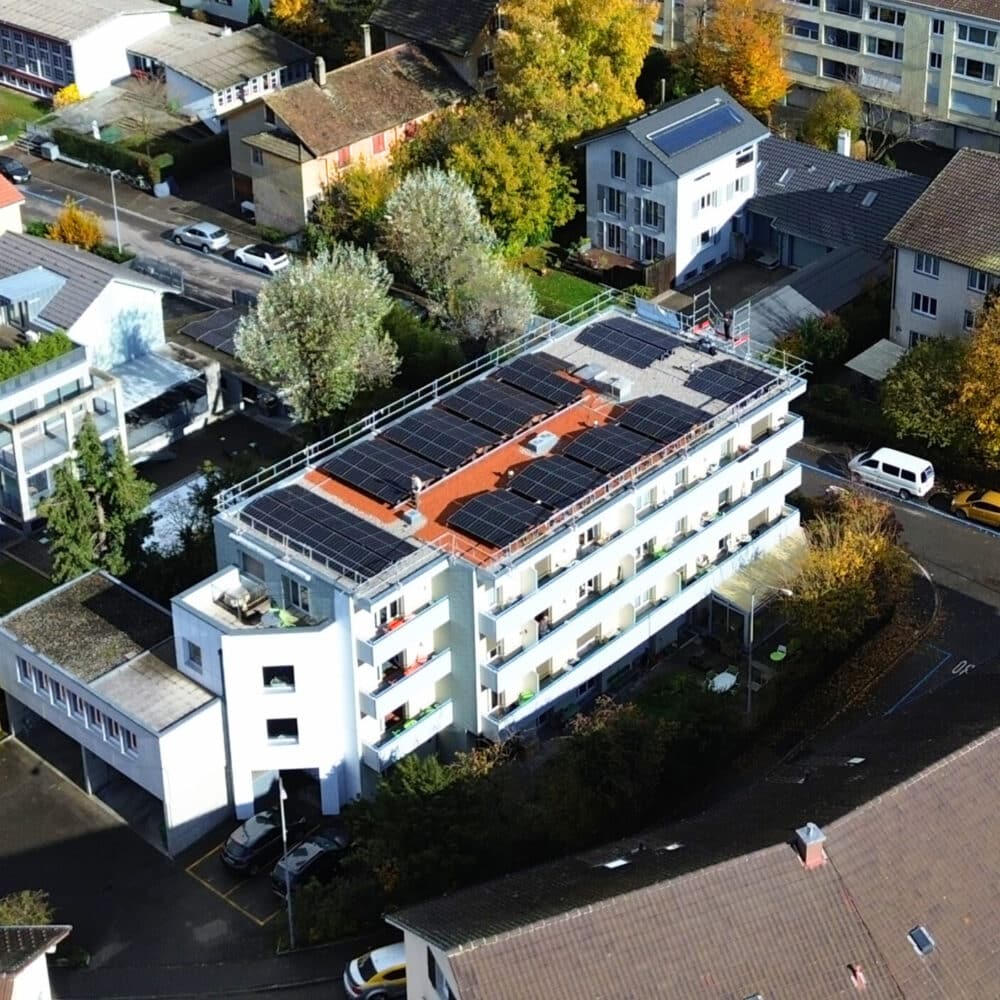 Solarprojekt Foyer Schöni Anker Biel