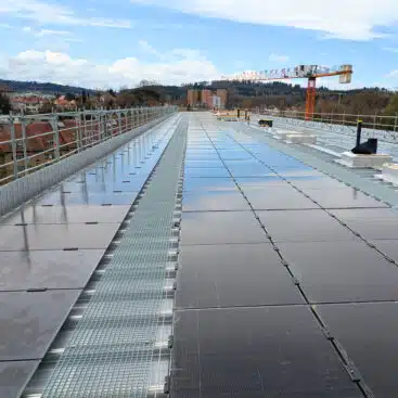 Solaroprojekt Inselspital Marie Colinet Haus