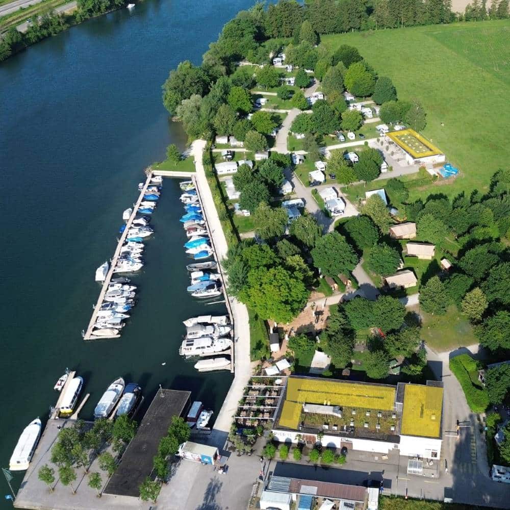 Solarpanel auf TCS Camping Solothurn